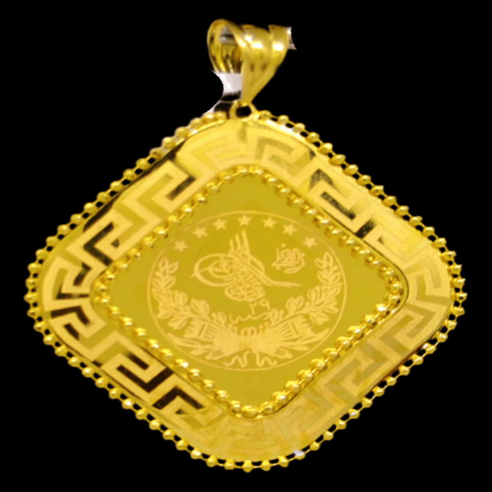 21K Gold Pendant