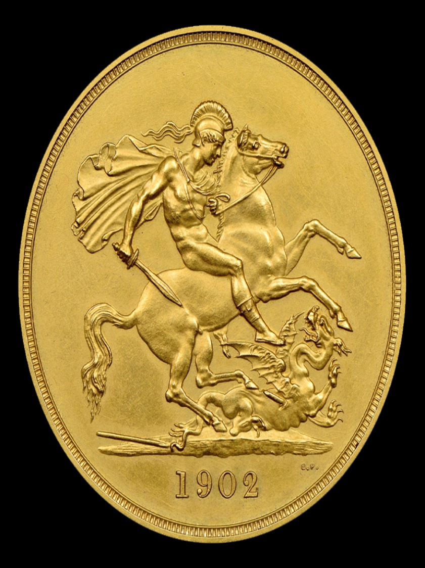 22K Five Pound British Coin