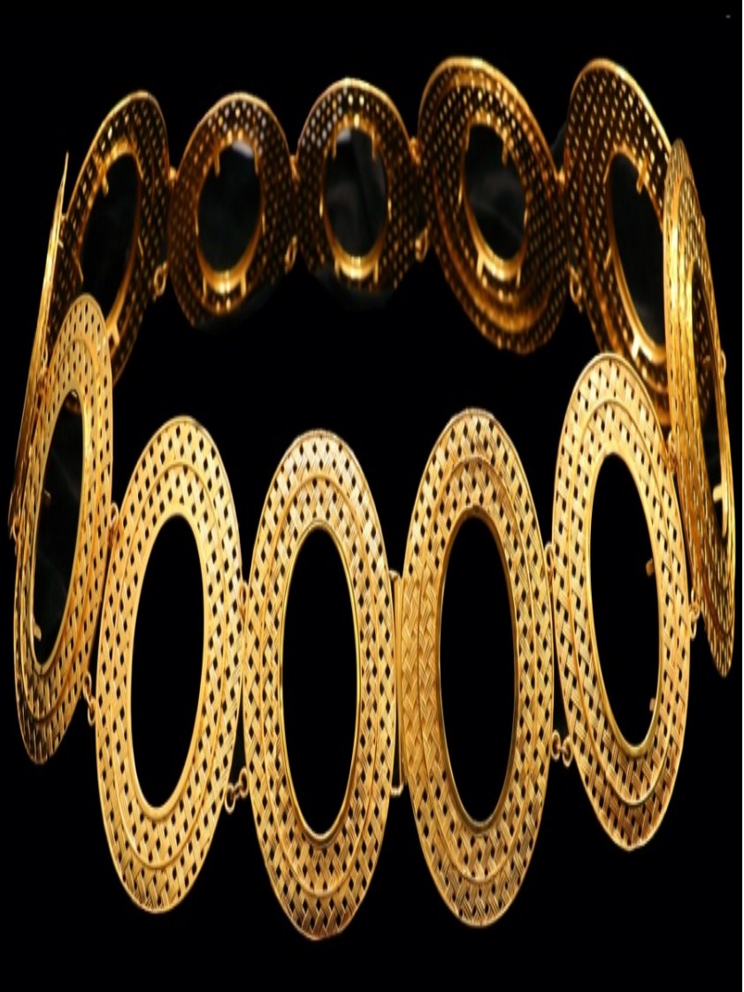 21K Oval Ounce Belt