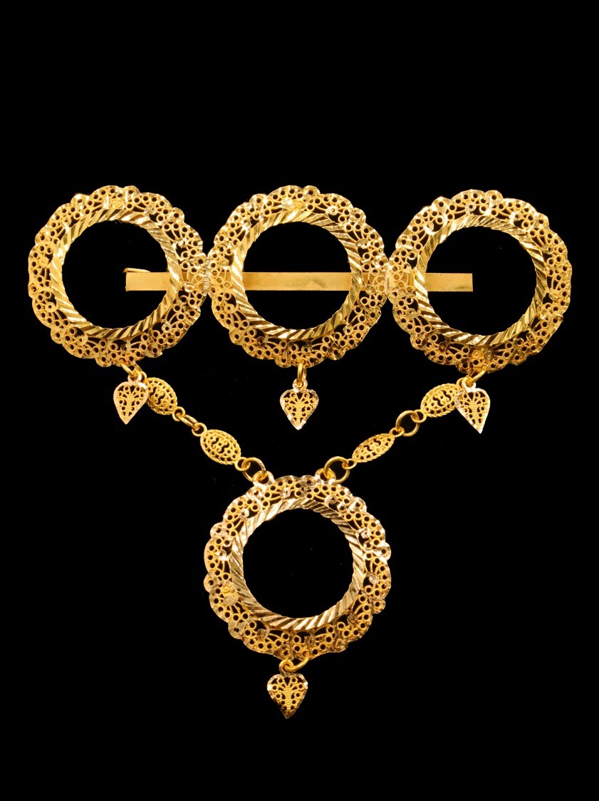 21K Gold Pin