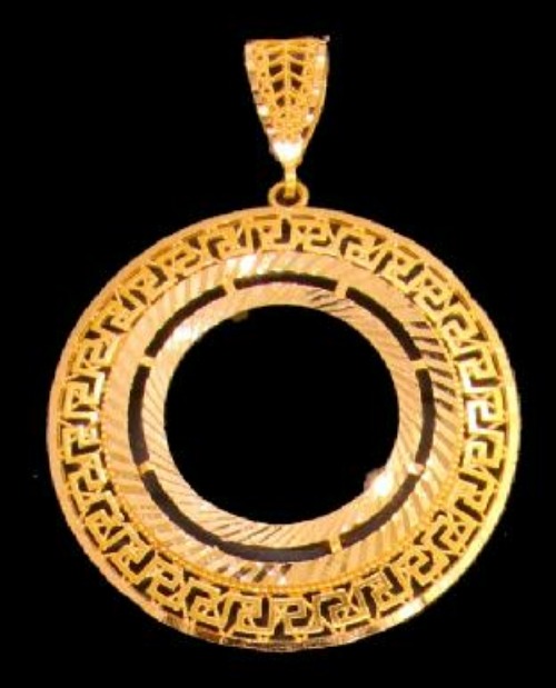21K Gold Coins Frame