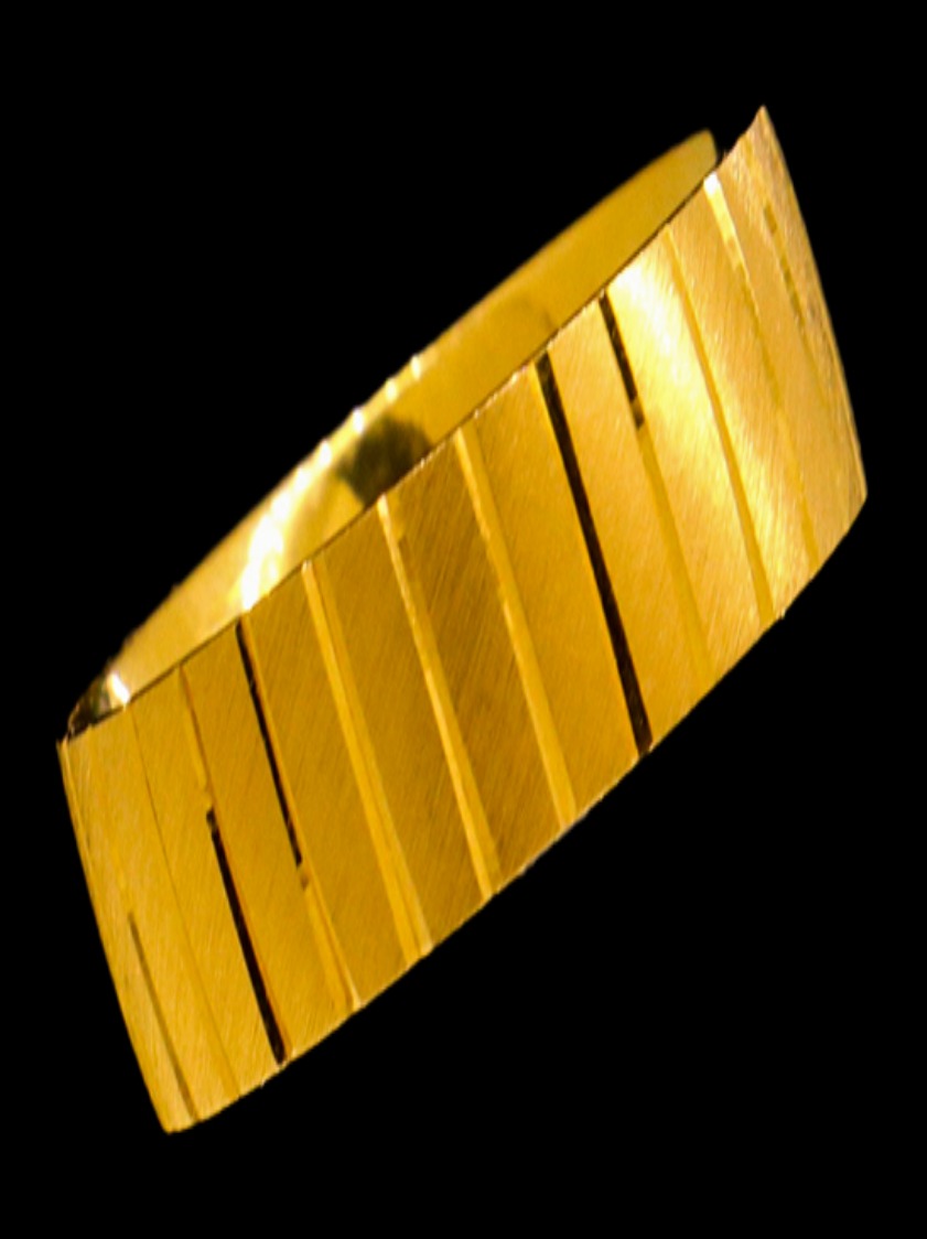 21K Gold Wedding Band Size 6 - SW12412