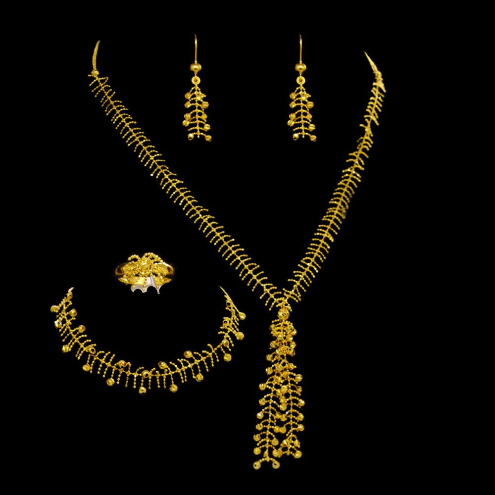 21K Gold Necklace Sets