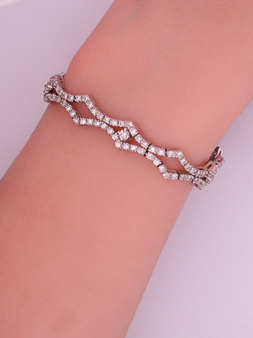 14K Diamond Bracelet
